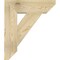 Ekena Millwork Traditional Slat Rough Sawn Bracket, Douglas Fir, 6"W x 24"D x 28"H BKT06X24X28TRA06RDF - alternate 3